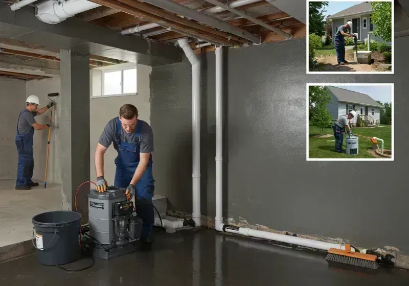 Basement Waterproofing and Flood Prevention process in Yell County, AR